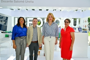 ISFODOSU apertura estand en la Feria Internacional del Libro 2024 y anuncia la puesta en circulación de varias obras