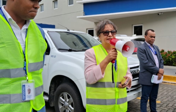 ISFODOSU participa en Simulacro Nacional de Evacuaciones por Terremoto