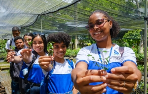 El ISFODOSU y el Jardín Botánico conmemoran el Día Nacional del Árbol