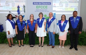 ISFODOSU clausura programa EFCCE en Las Matas de Farfán