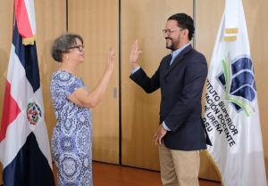 ISFODOSU juramenta David Capellán como vicerrector ejecutivo de su recinto en Licey
