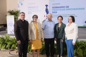 ISFODOSU propicia diálogo con las IES sobre formación inicial docente para la sostenibilidad en Seminario de Prácticas Innovadoras 2024
